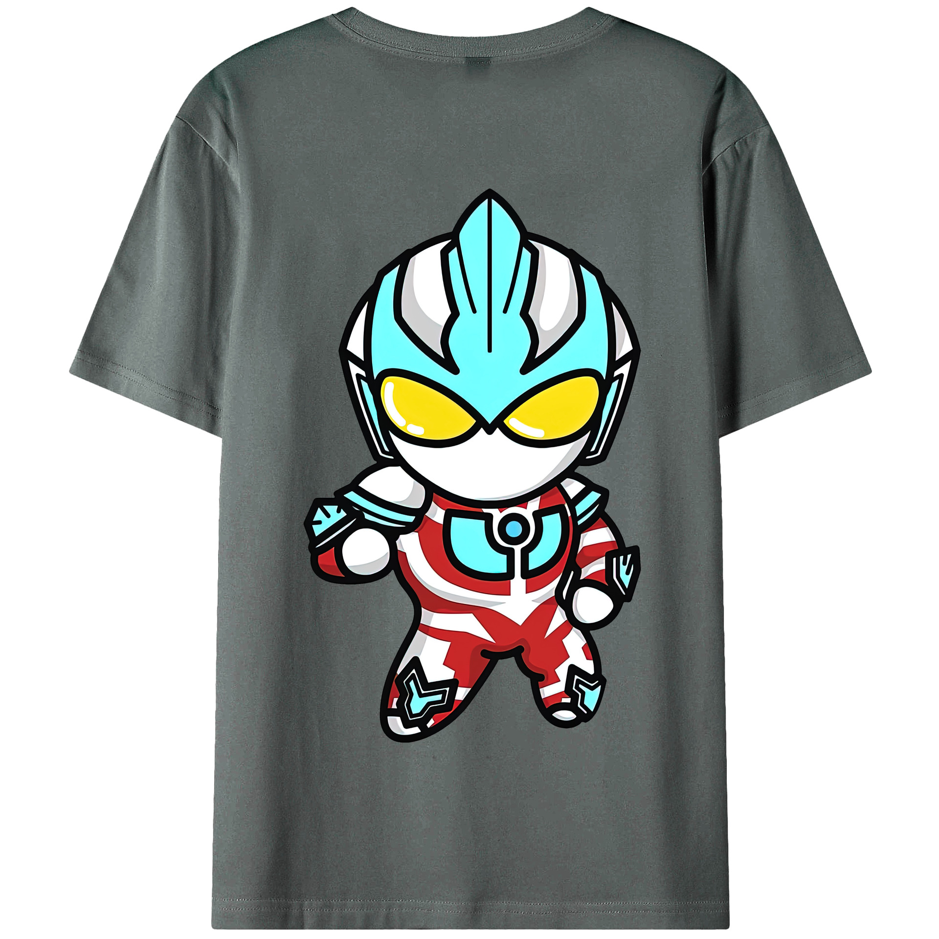 （画像用） ウルトラマン Ultraman 綿100％半袖Tシャツ（背面プリント）